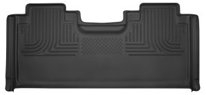 Ford F-150 Floor Mats - Rear - Husky Liners - X-act Contour - Black - `15-`23 Ford F-150 Floor Mats - Rear - Husky Liners - X-act Contour - Black - `15-`23